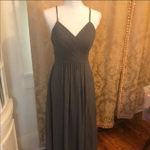 Grey Azazie grey bridesmaids dress